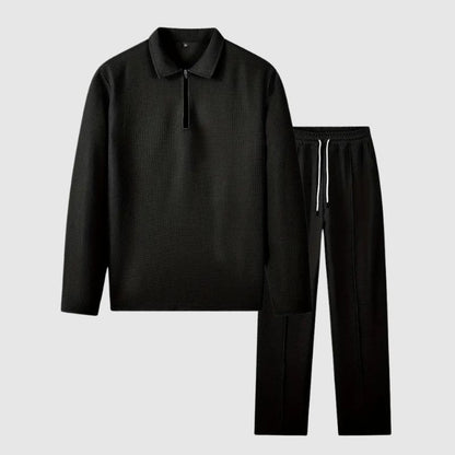 Ensemble de Survêtement à Demi-Zip pour Homme