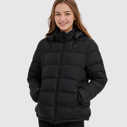 Veste Zippée à Capuche Rembourrée pour Femme