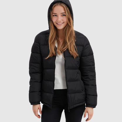 Veste Zippée à Capuche Rembourrée pour Femme